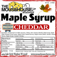 Load image into Gallery viewer, Maple Syrup Cheddar
