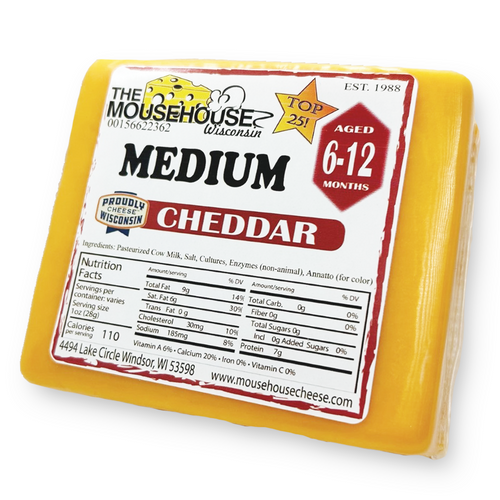 6-12 Month Old Medium Cheddar