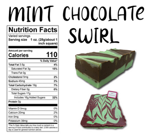 Mint Chocolate Swirl Fudge Facts