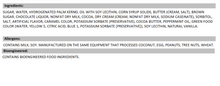 Load image into Gallery viewer, Mint Chocolate Swirl Fudge Ingredients