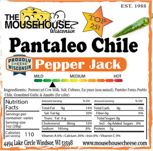 Green Chile Pepper Jack