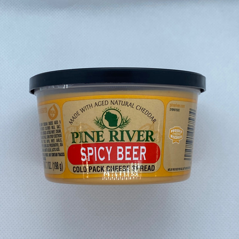 Pine River Spicy Beer 7oz Cheese Spread