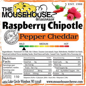 Raspberry Chipotle Pepper Cheddar