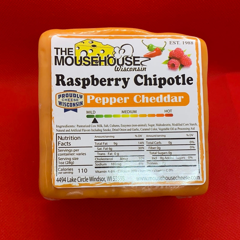 Raspberry Chipotle Pepper Cheddar