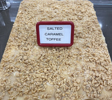 Load image into Gallery viewer, Salted Caramel Toffee Fudge