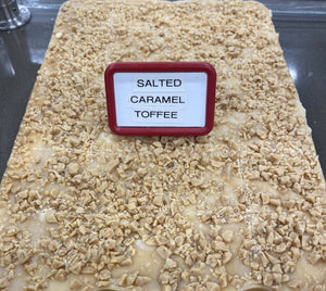 Salted Caramel Toffee Fudge