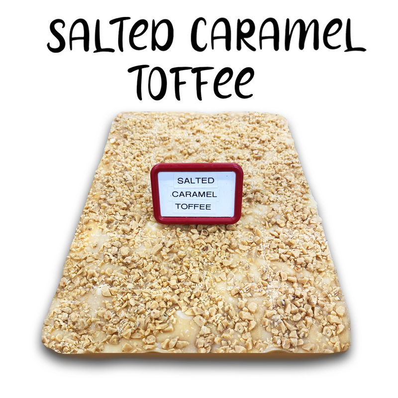 Salted Caramel Toffee Fudge