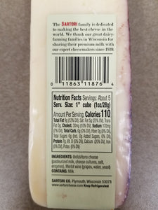 Sartori Merlot Back of Label