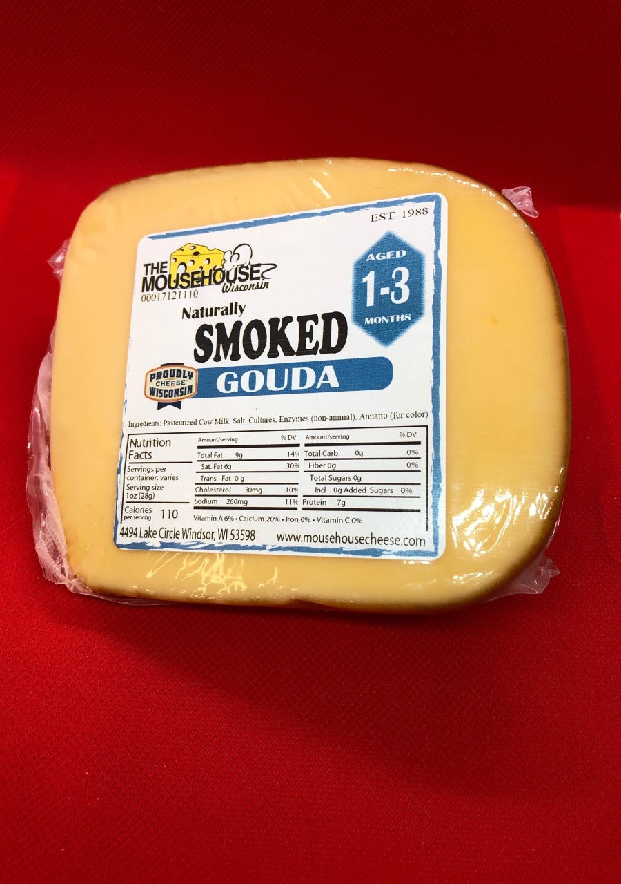 ワミレス　coffee cheeseさま Smoked Gouda, Approx wt. 12oz – Mousehouse Cheesehaus