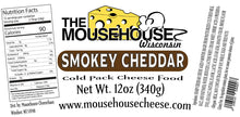 Load image into Gallery viewer, Smokey Cheddar 12oz Cheese Spread Label