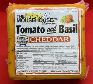 Tomato & Basil Cheddar