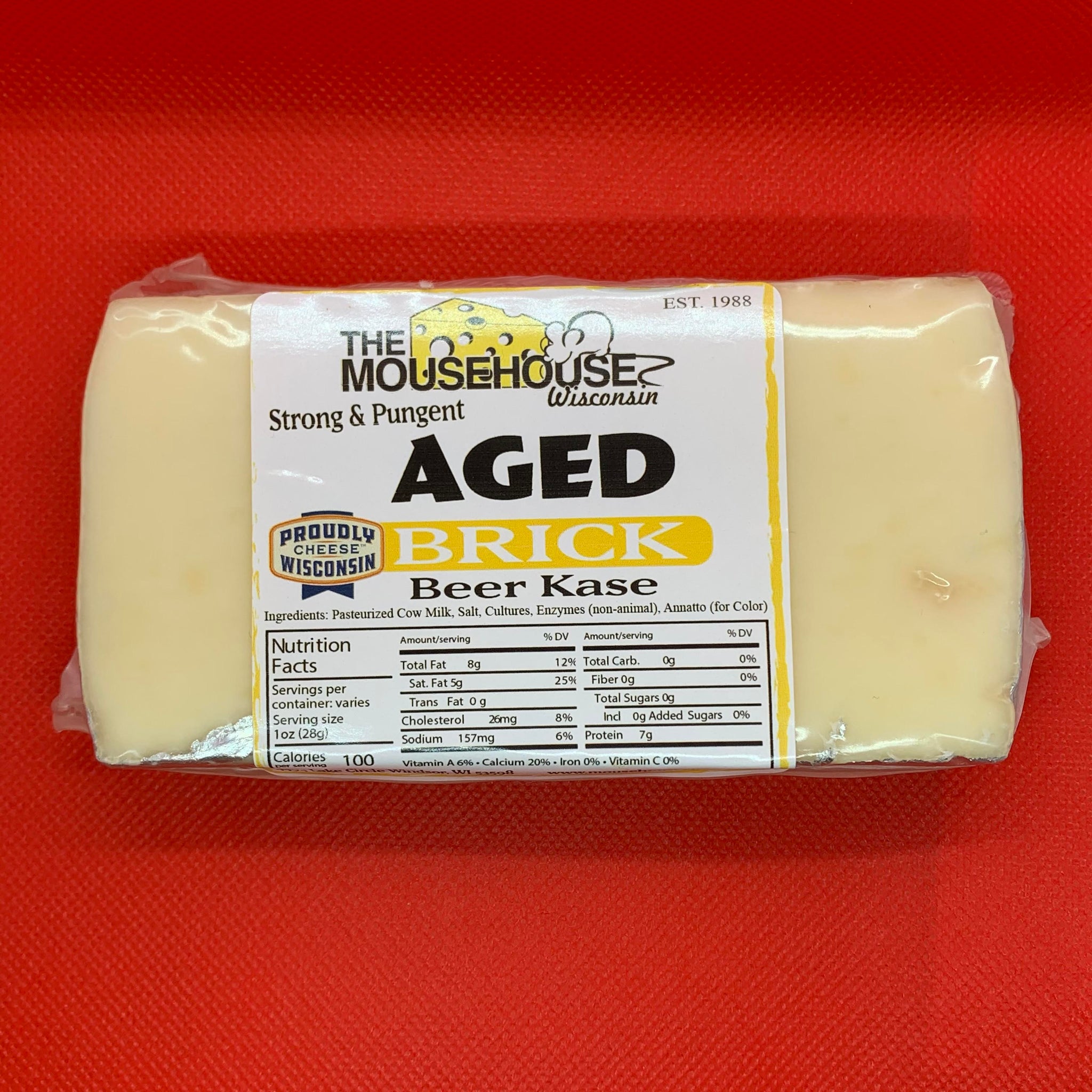 Aged Brick (Beer Kase) Mousehouse Cheesehaus