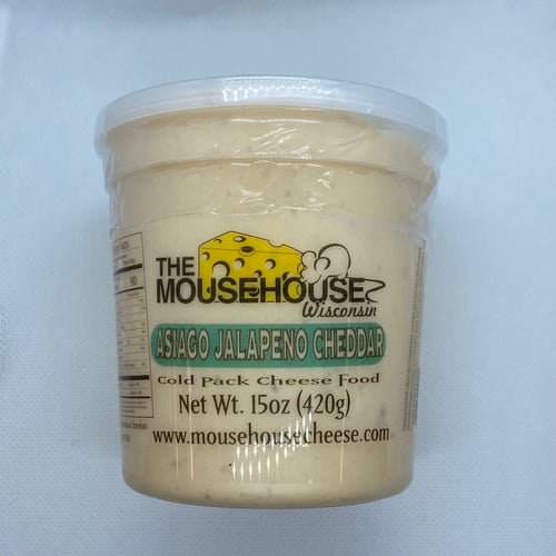 Asiago & Jalapeno Cheddar Spread, 15 oz