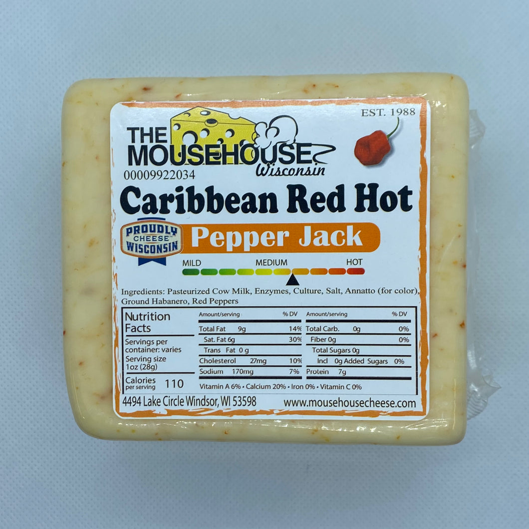 Caribbean Red Hot Pepper Jack