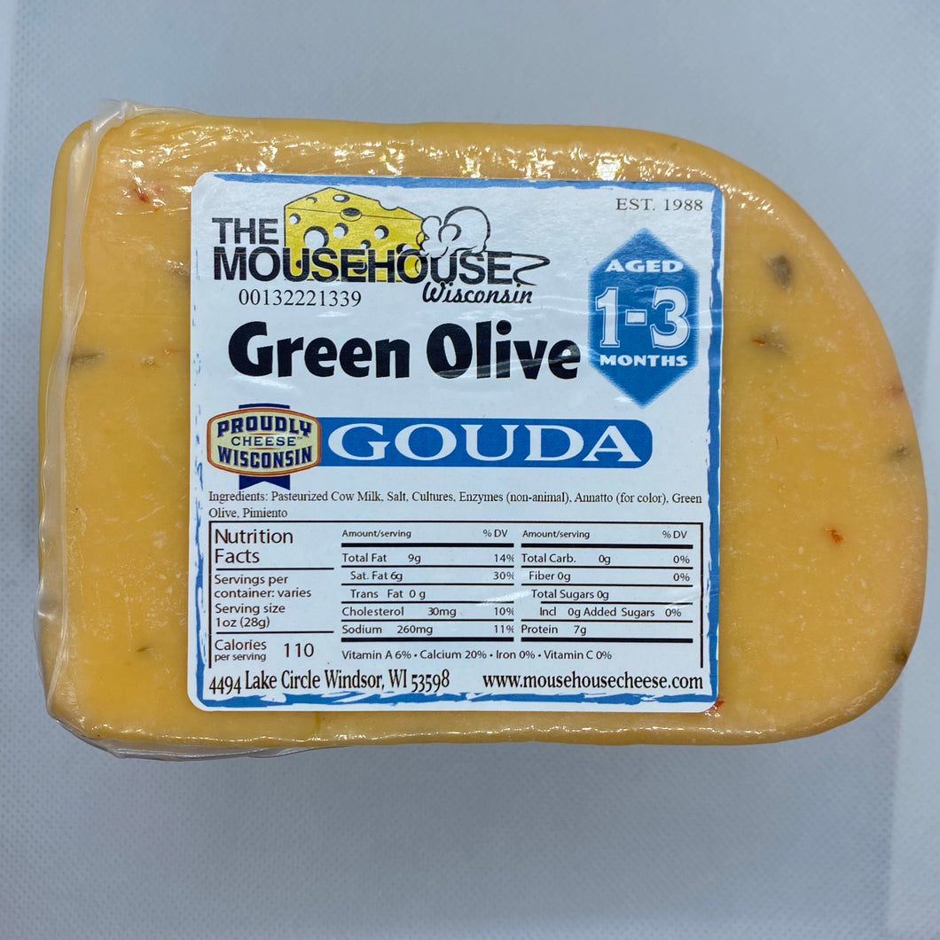 Green Olive Gouda, Approx wt. 12oz