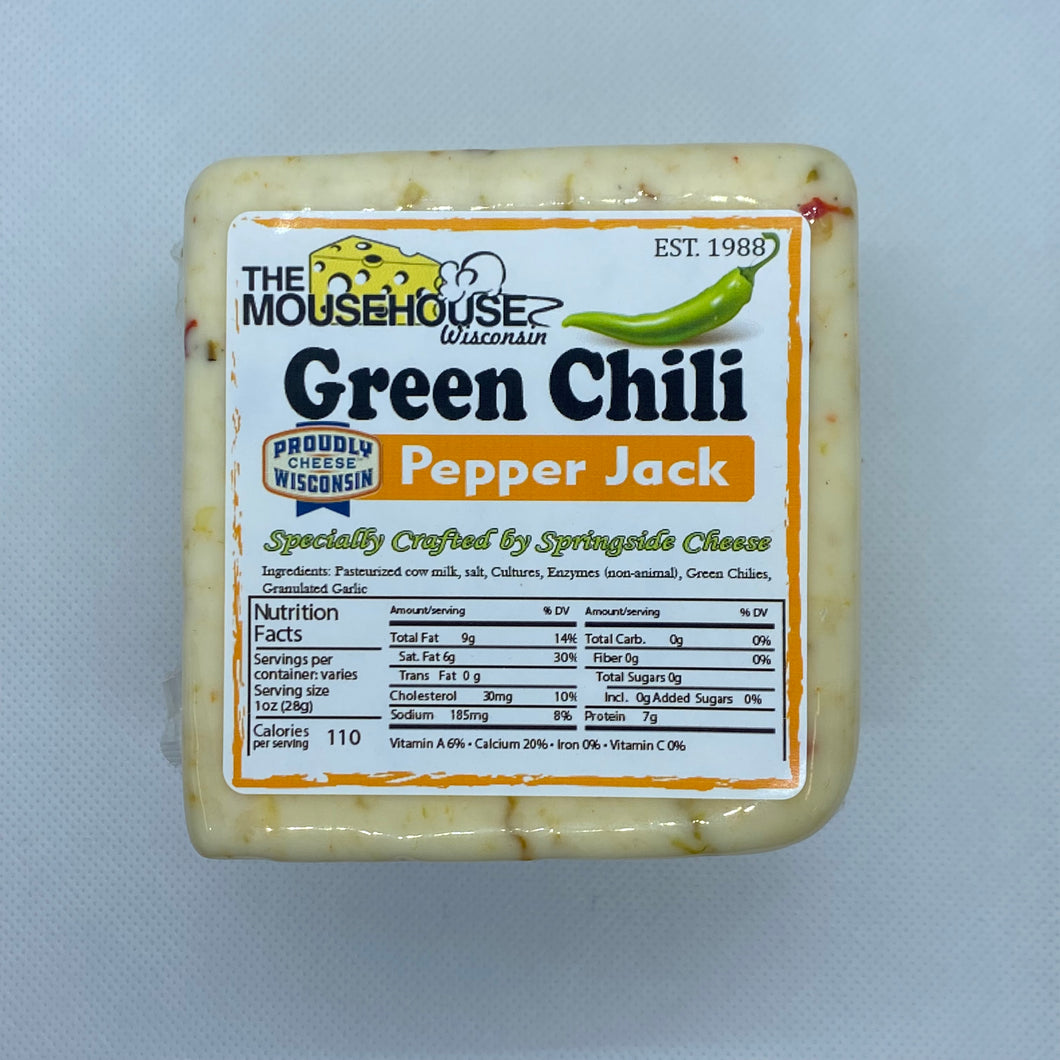 Green Chile Pepper Jack