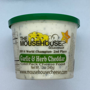 Garlic & Herb Cheddar Spread, 12 oz